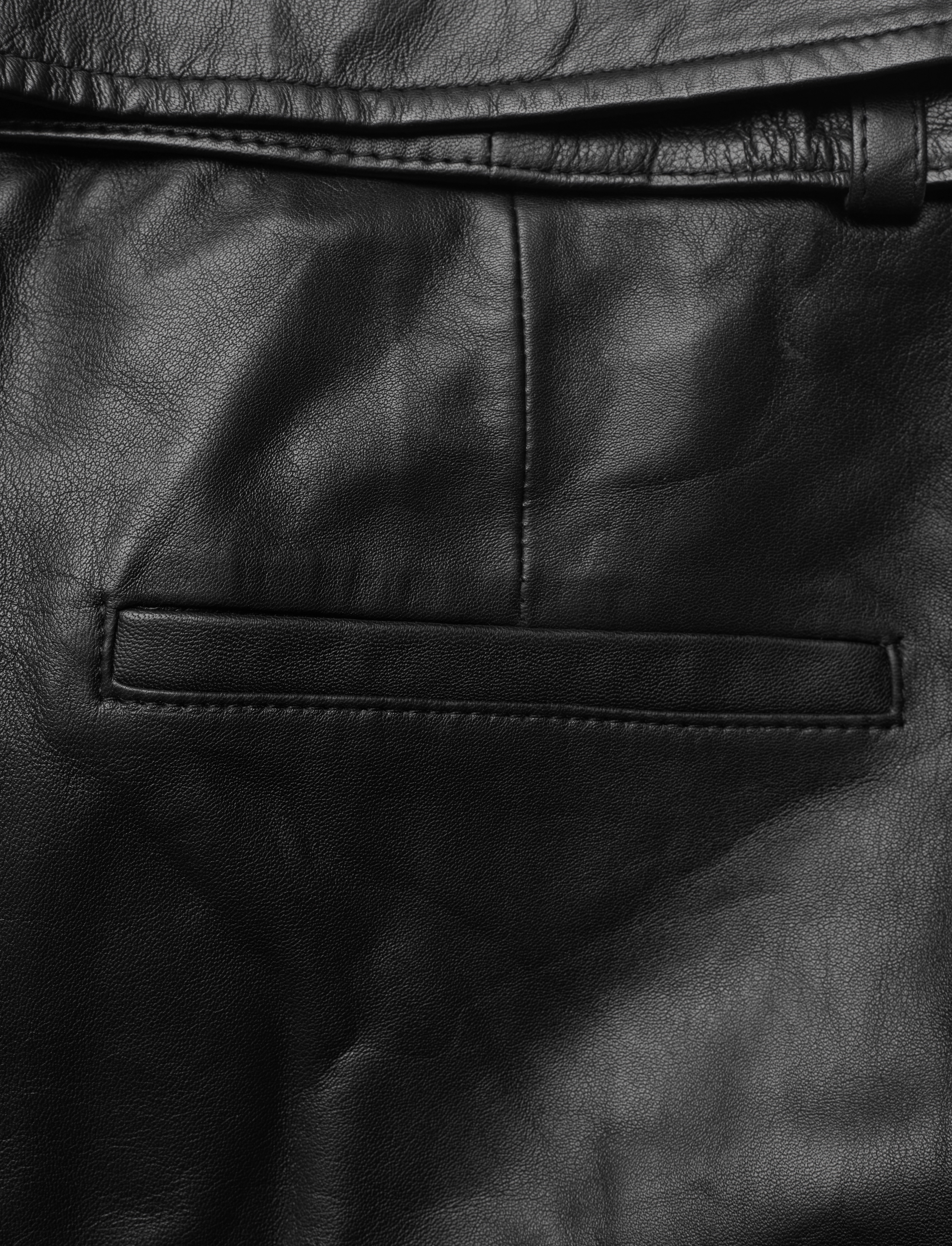 Dante6 - Faville leather pants - raven - 4