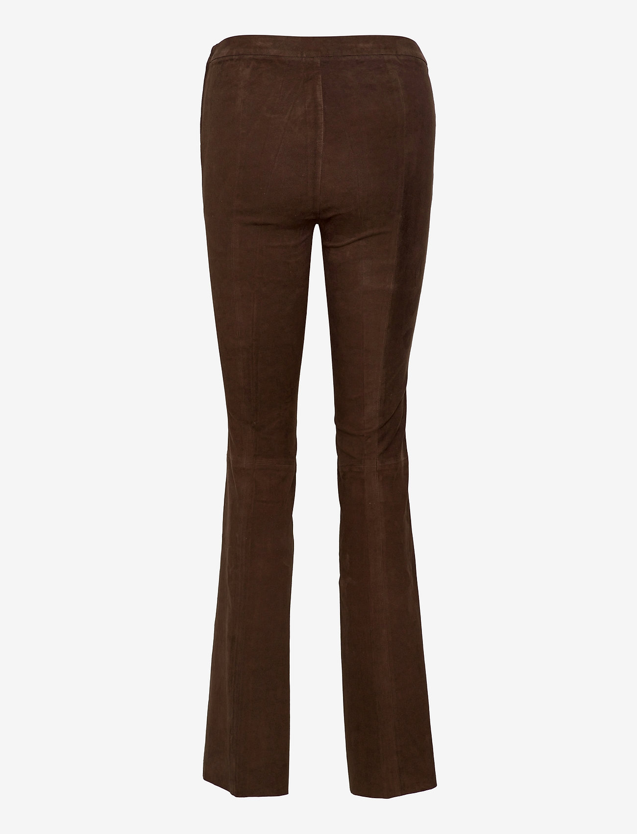 Dante6 - Dollmann flare suede pants - chocolate - 2