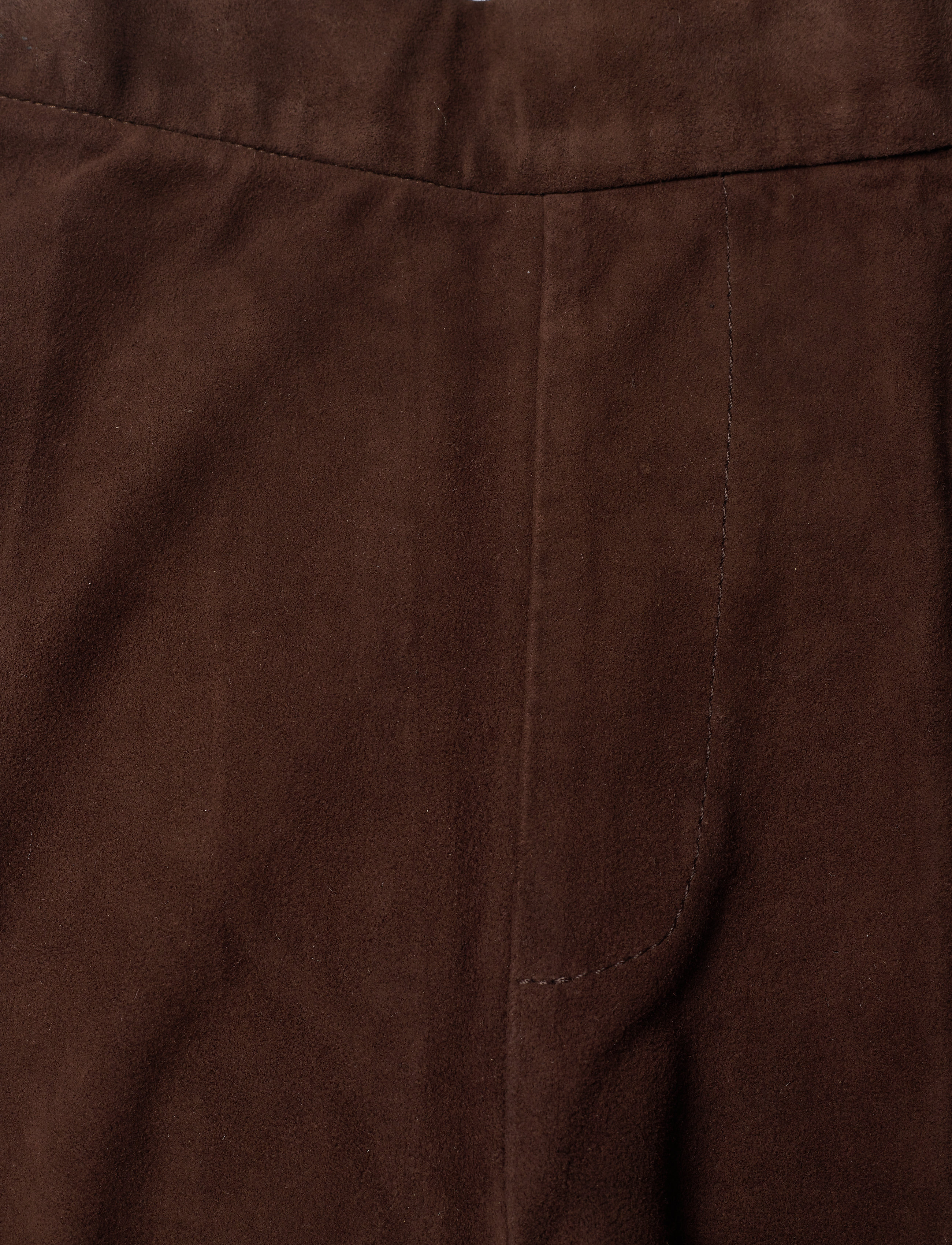Dante6 - Dollmann flare suede pants - chocolate - 3
