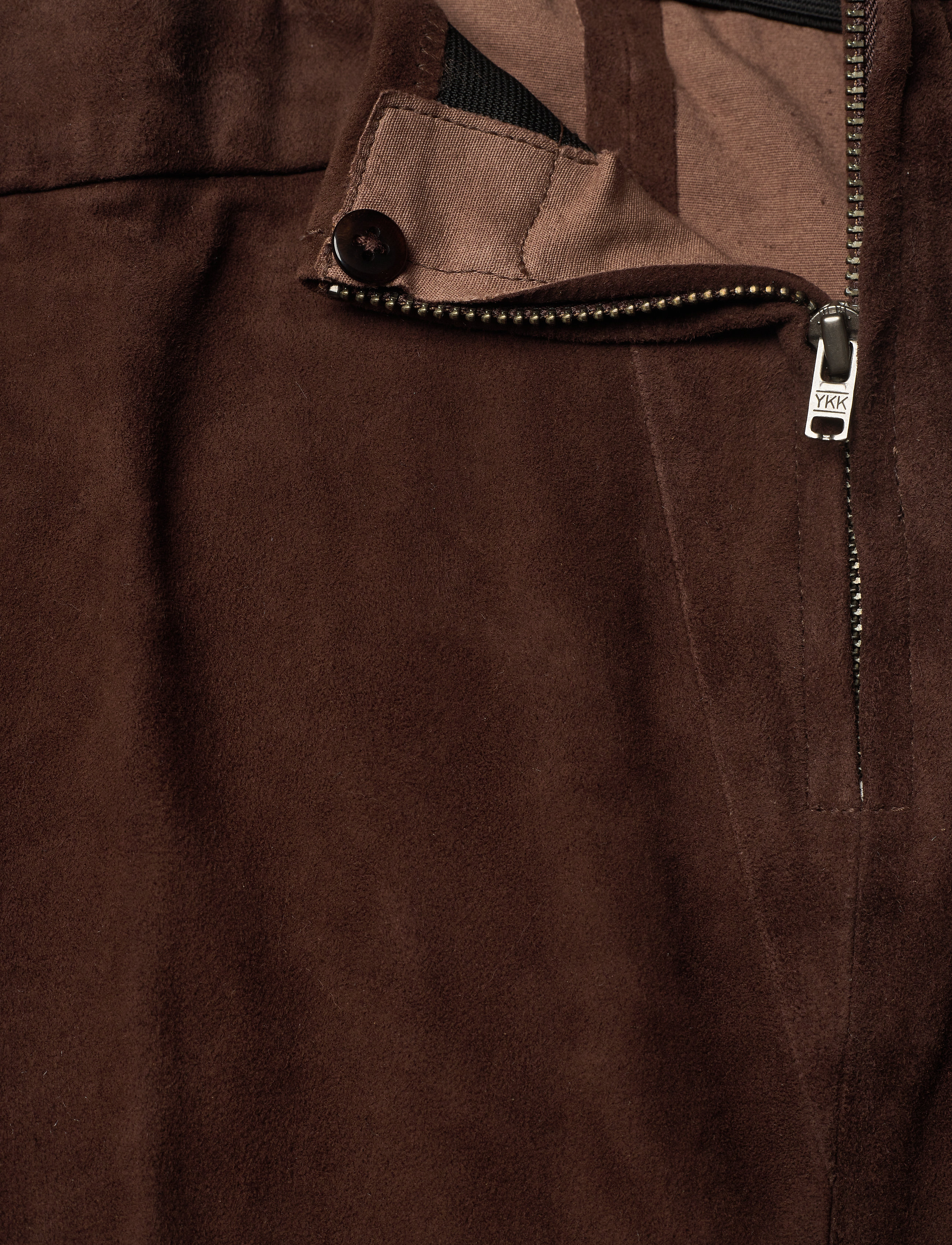 Dante6 - Dollmann flare suede pants - chocolate - 4
