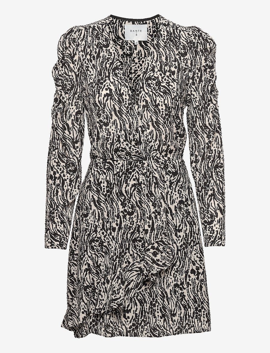 Dante6 - Mystic print dress - raven - 0