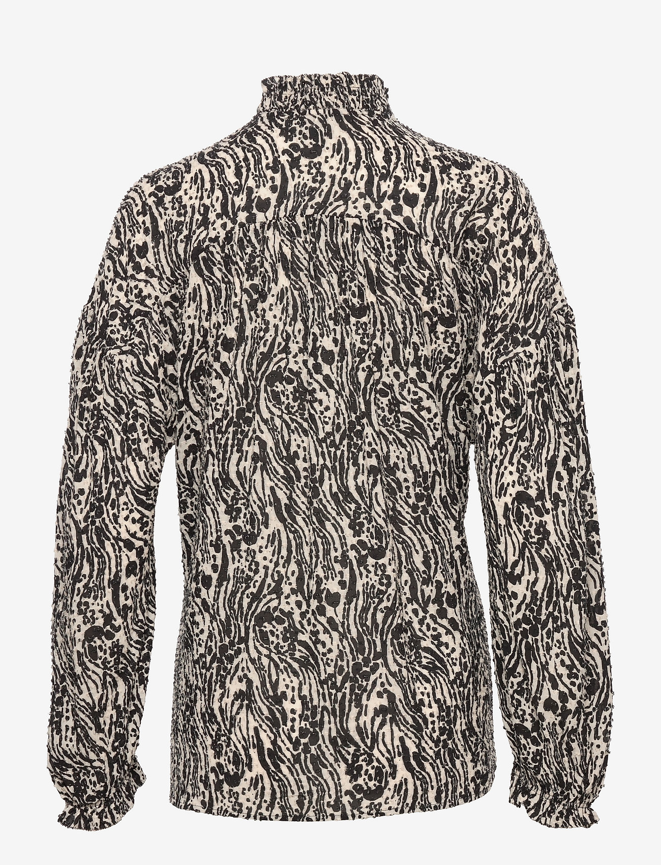 Dante6 - Cameron print top - langærmede bluser - raven - 1