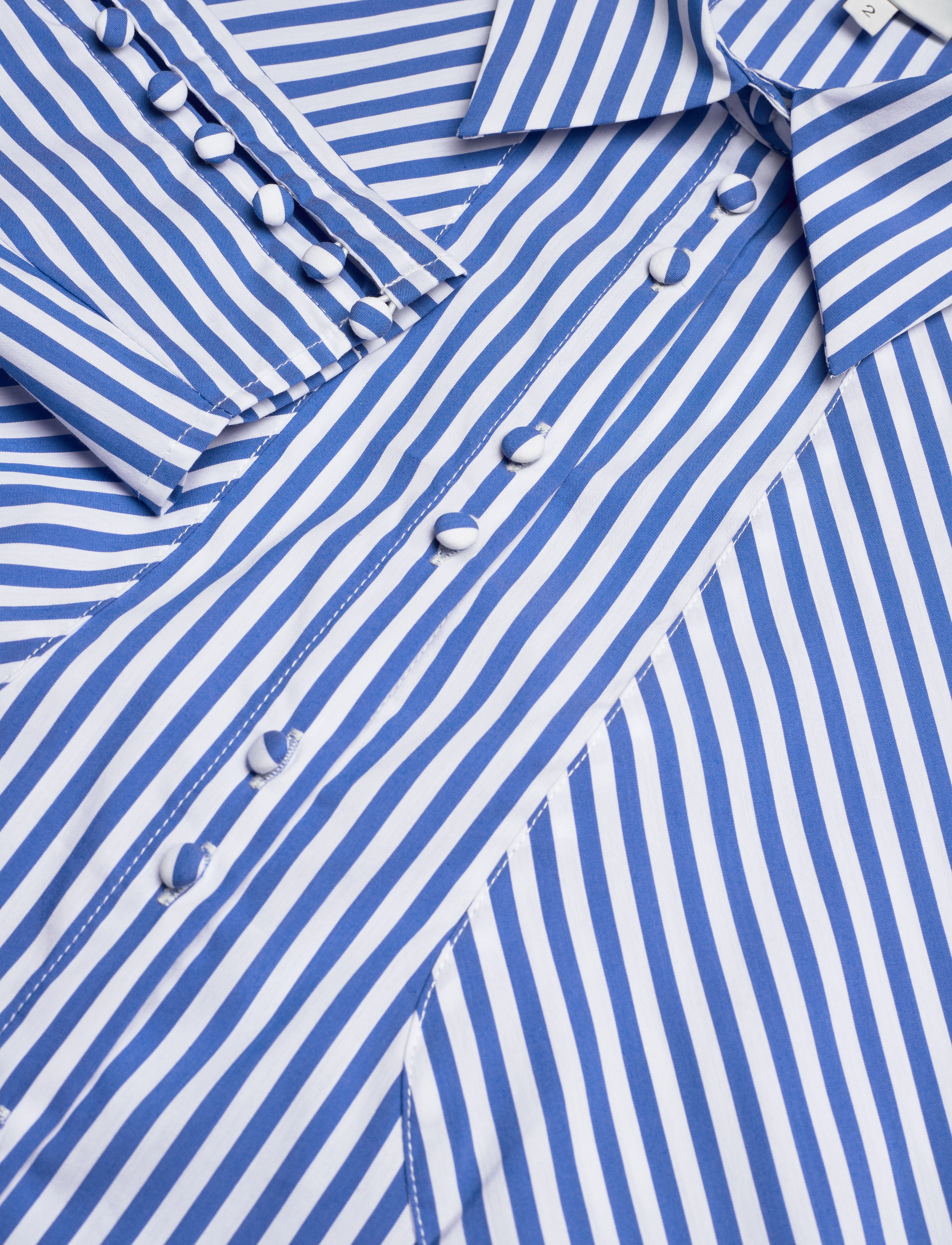 Dante6 - Tallulah stripe blouse - ink blue - 2
