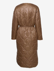 Dante6 - Reece quilted coat - spring jackets - brown sugar - 1