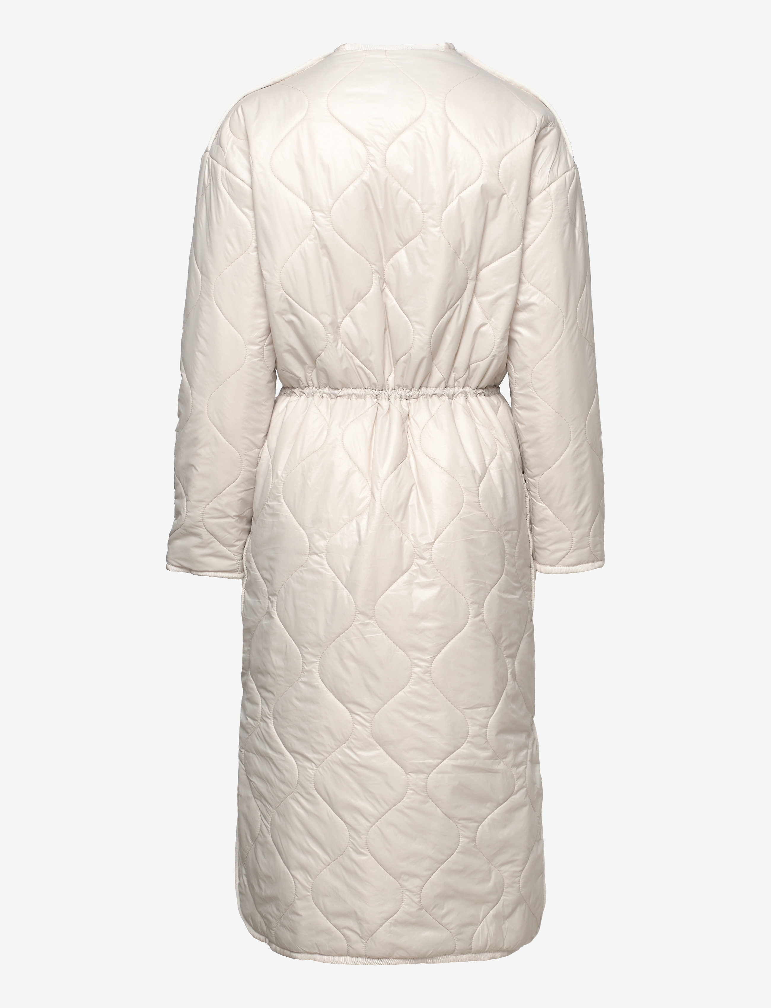Dante6 - Reece quilted coat - ivory - 2
