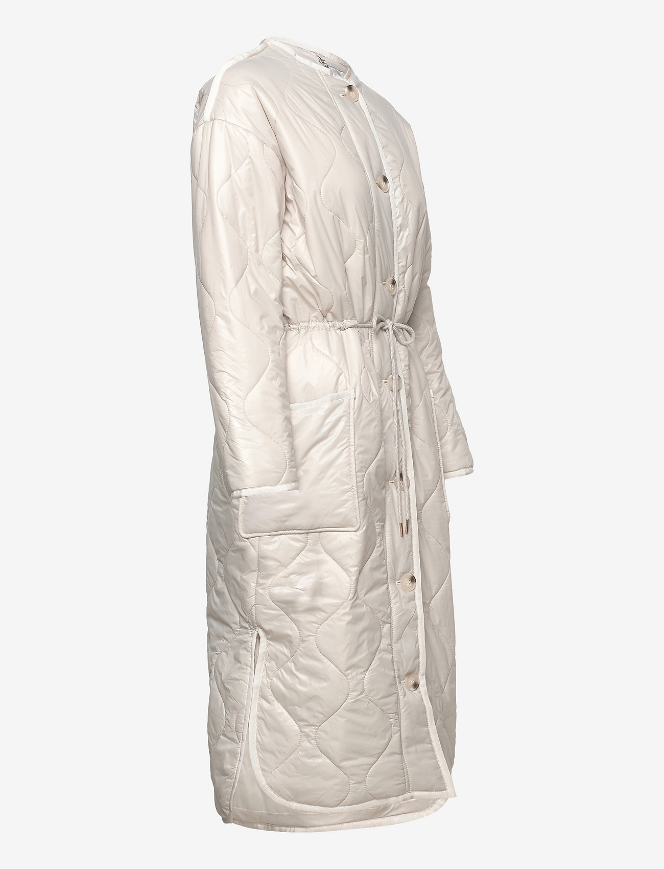 Dante6 - Reece quilted coat - ivory - 4