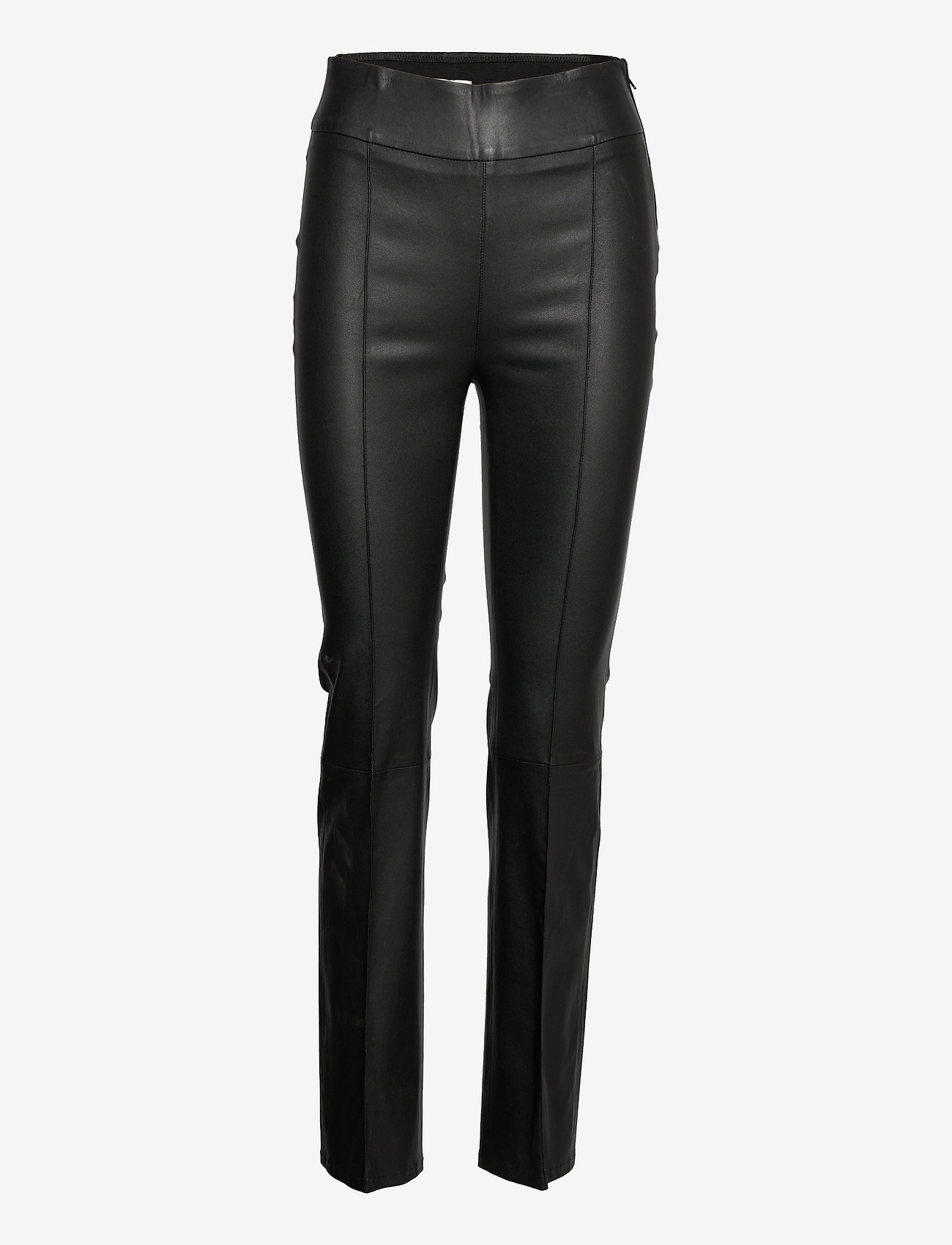 Dante6 - Fyen stretch leather pants - raven - 0
