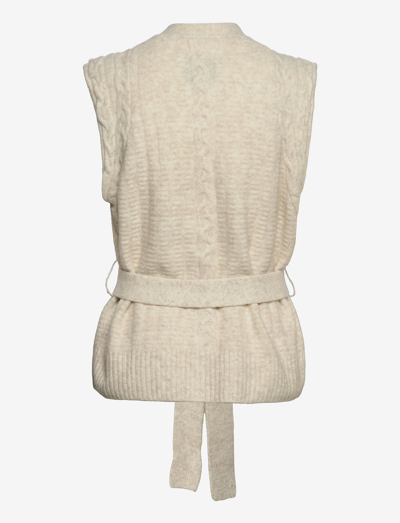 Dante6 - Unga cable cardigan - bone - 1