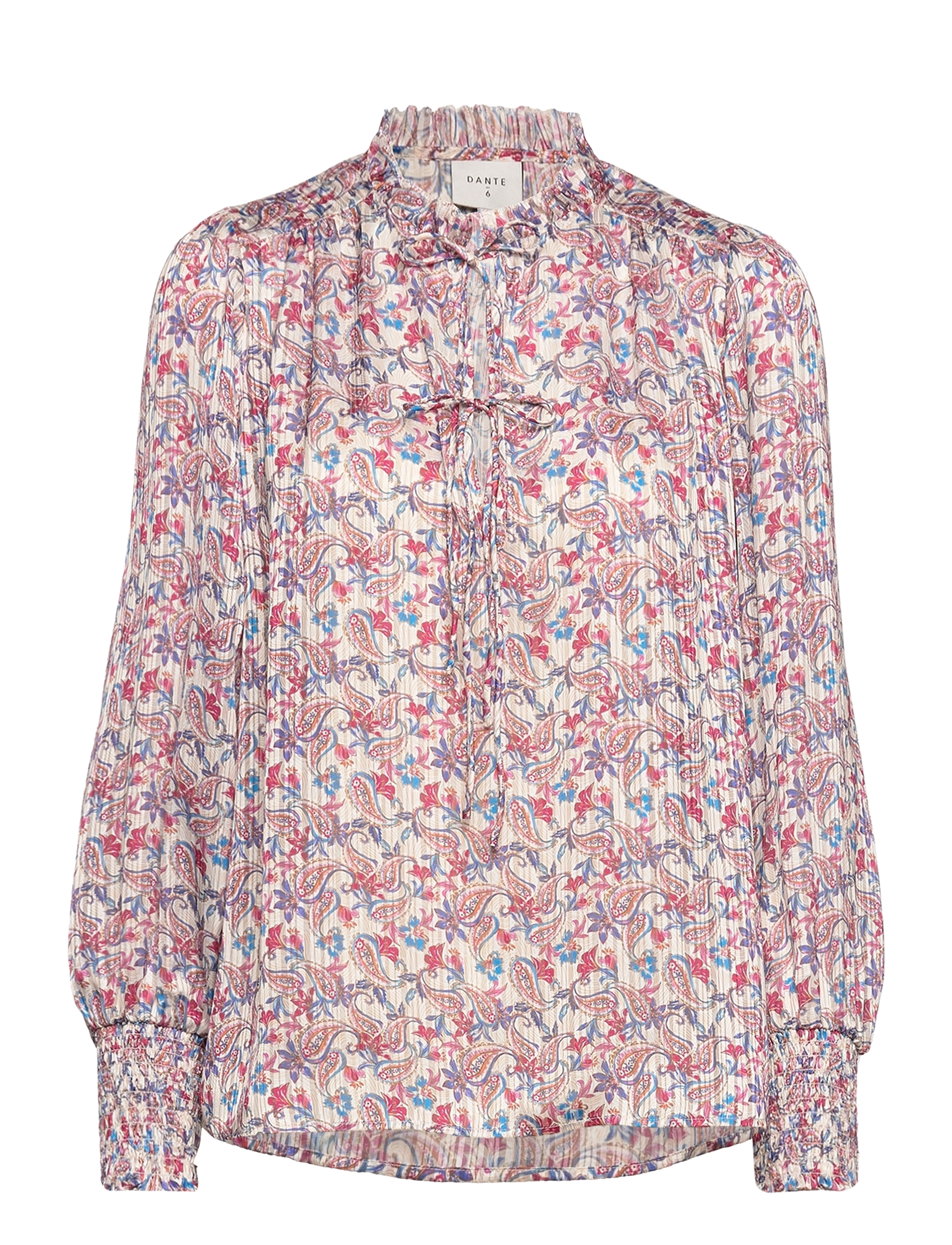 Dante6 - Glory paisley jaquard blouse - multicolour - 0
