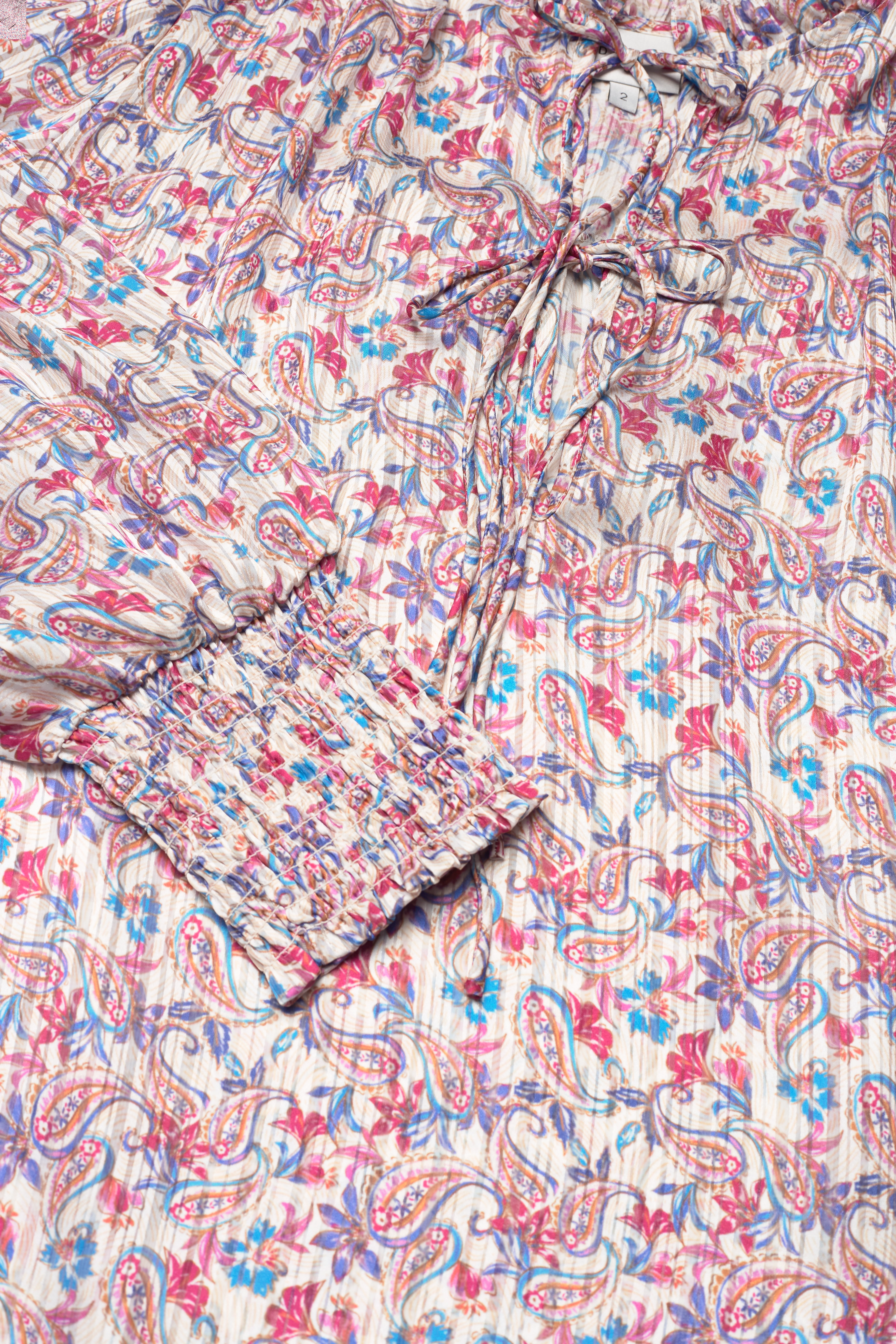 Dante6 - Glory paisley jaquard blouse - multicolour - 3