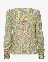 Dante6 - Helena flower top - long-sleeved blouses - multicolour - 1