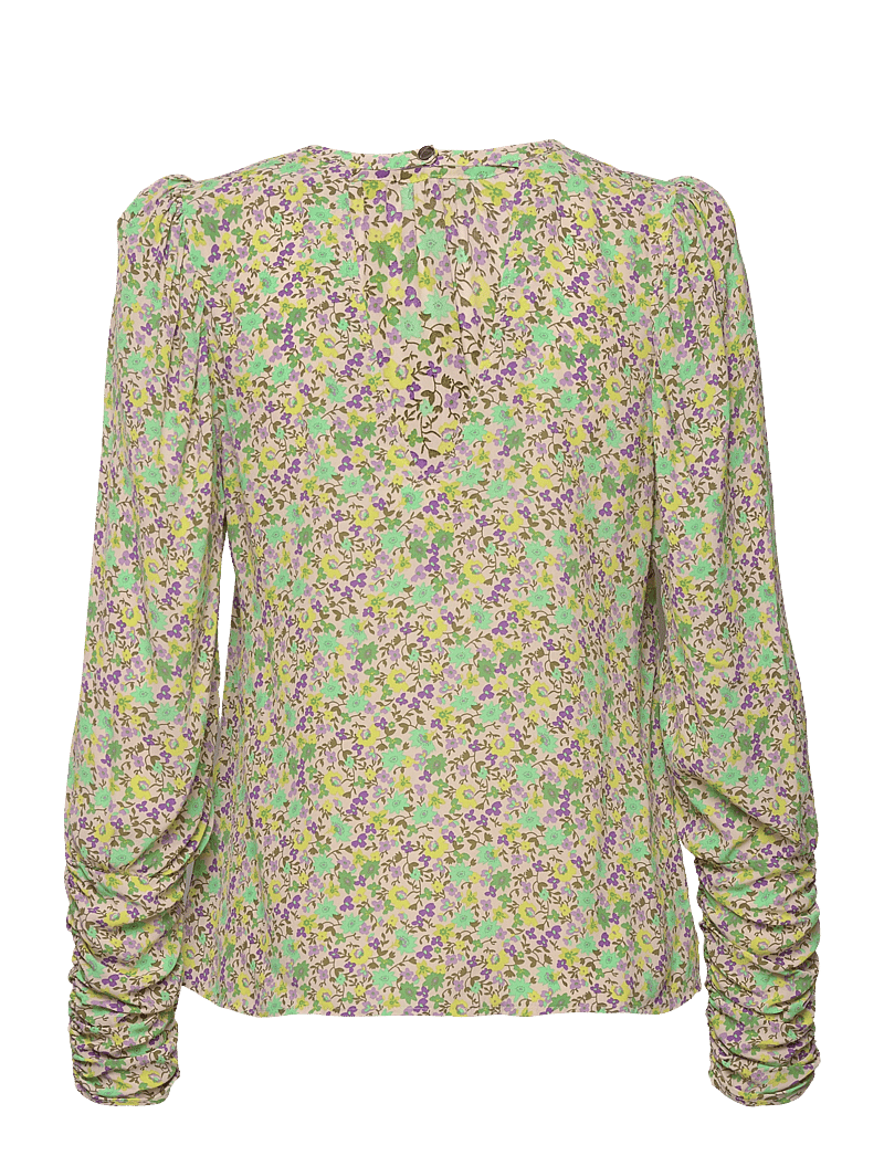 Dante6 - Helena flower top - blouses met lange mouwen - multicolour - 1