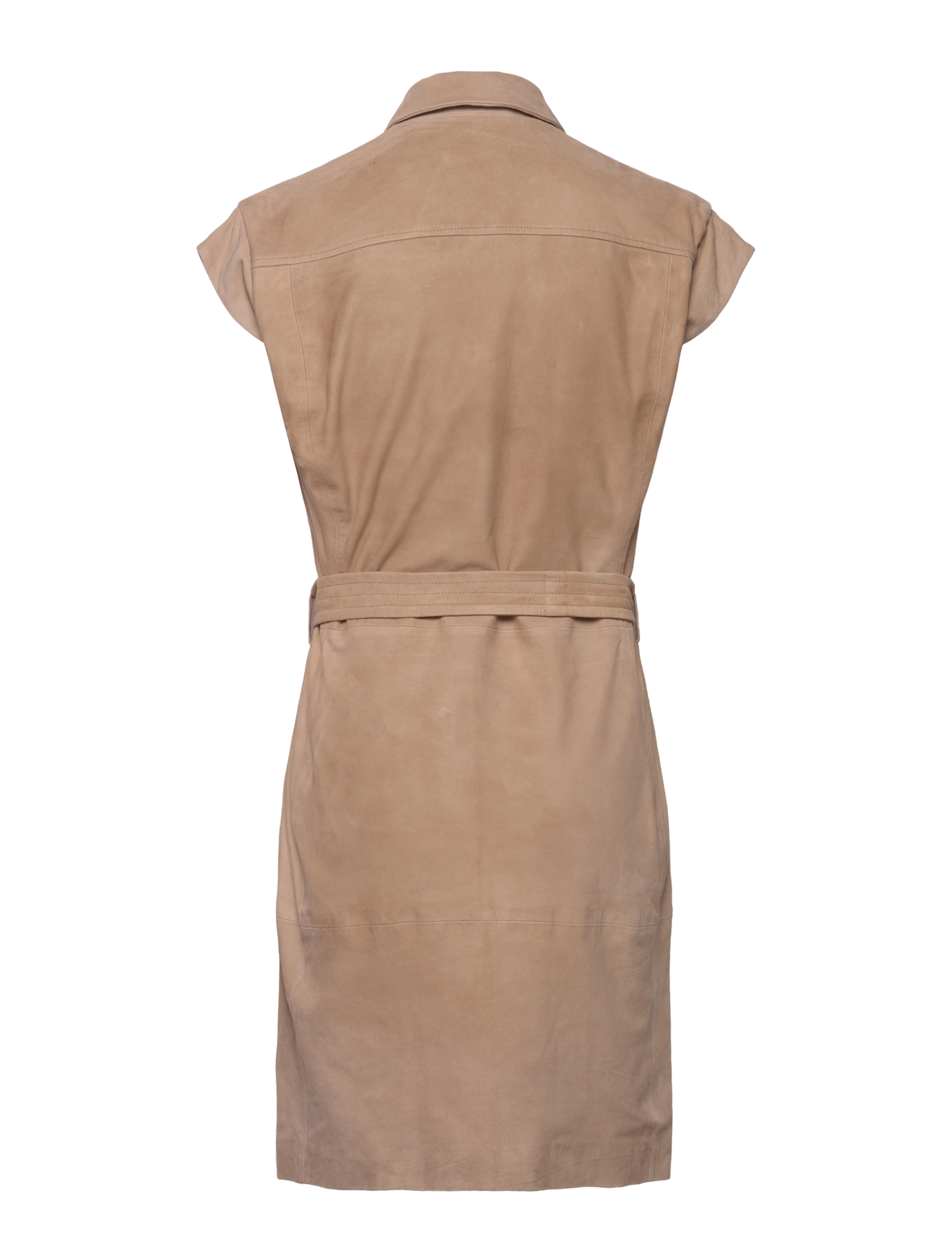 Dante6 - Evia suede dress - sandalwood - 1