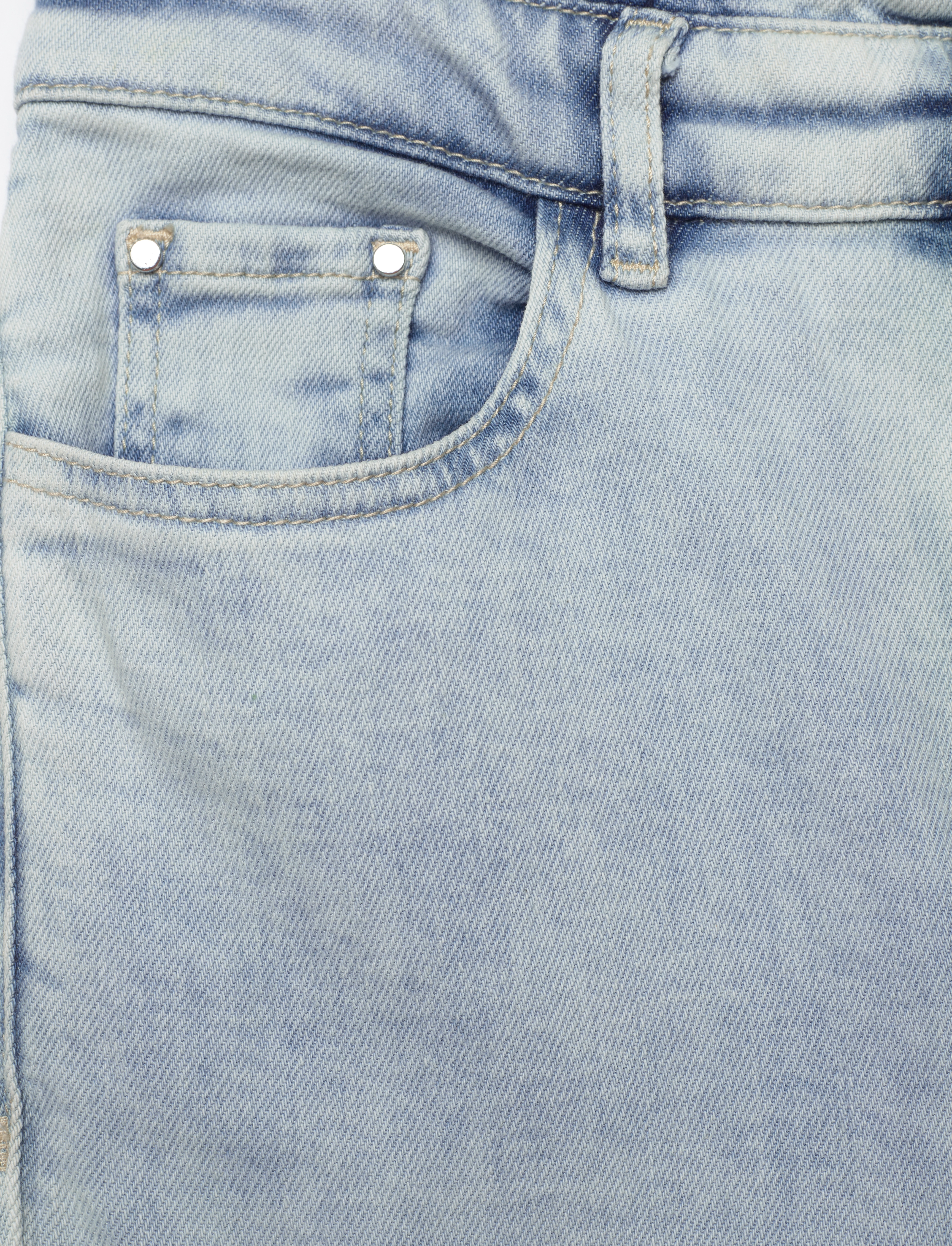 Dante6 - Zoey bleached denim pants - bleached denim - 2
