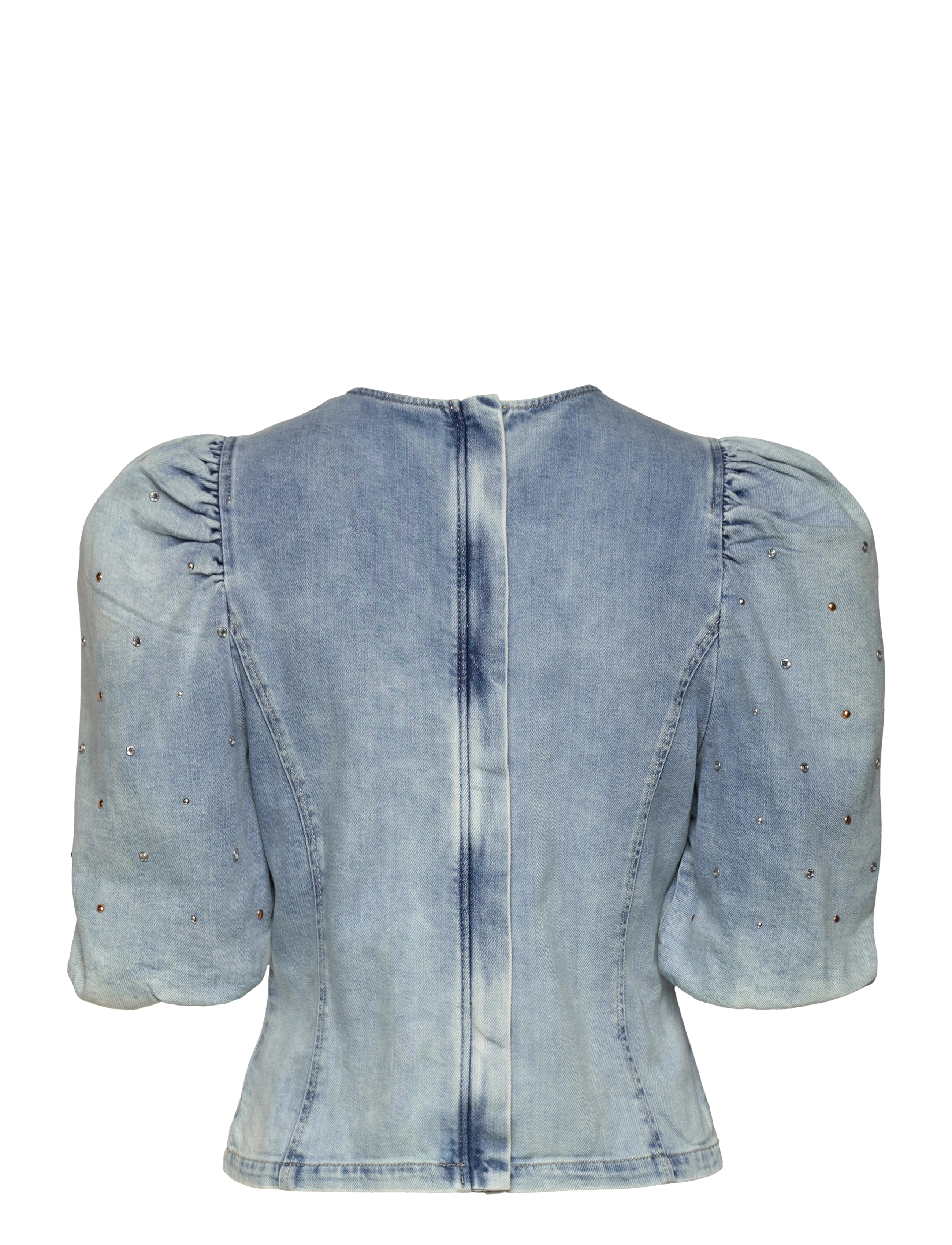 Dante6 - Éclat denim top - bleached denim - 1