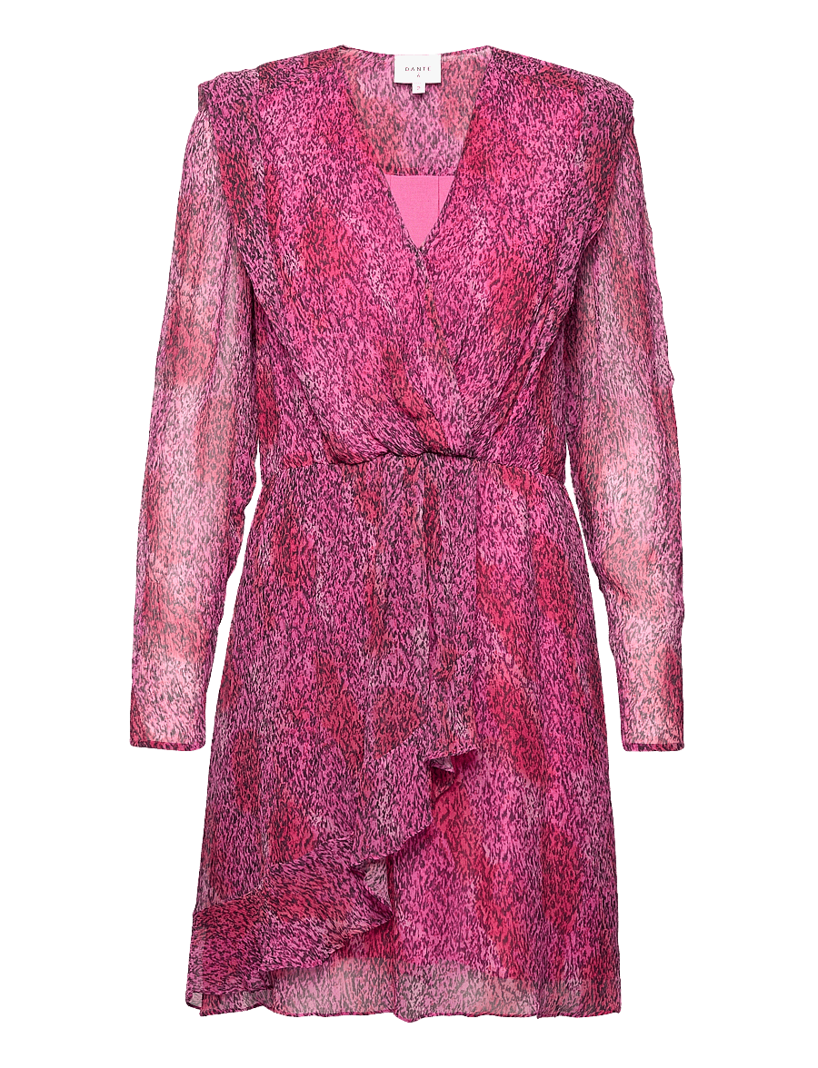 Dante6 - Angie printed bodycon dress - korta klänningar - multicolour - 1