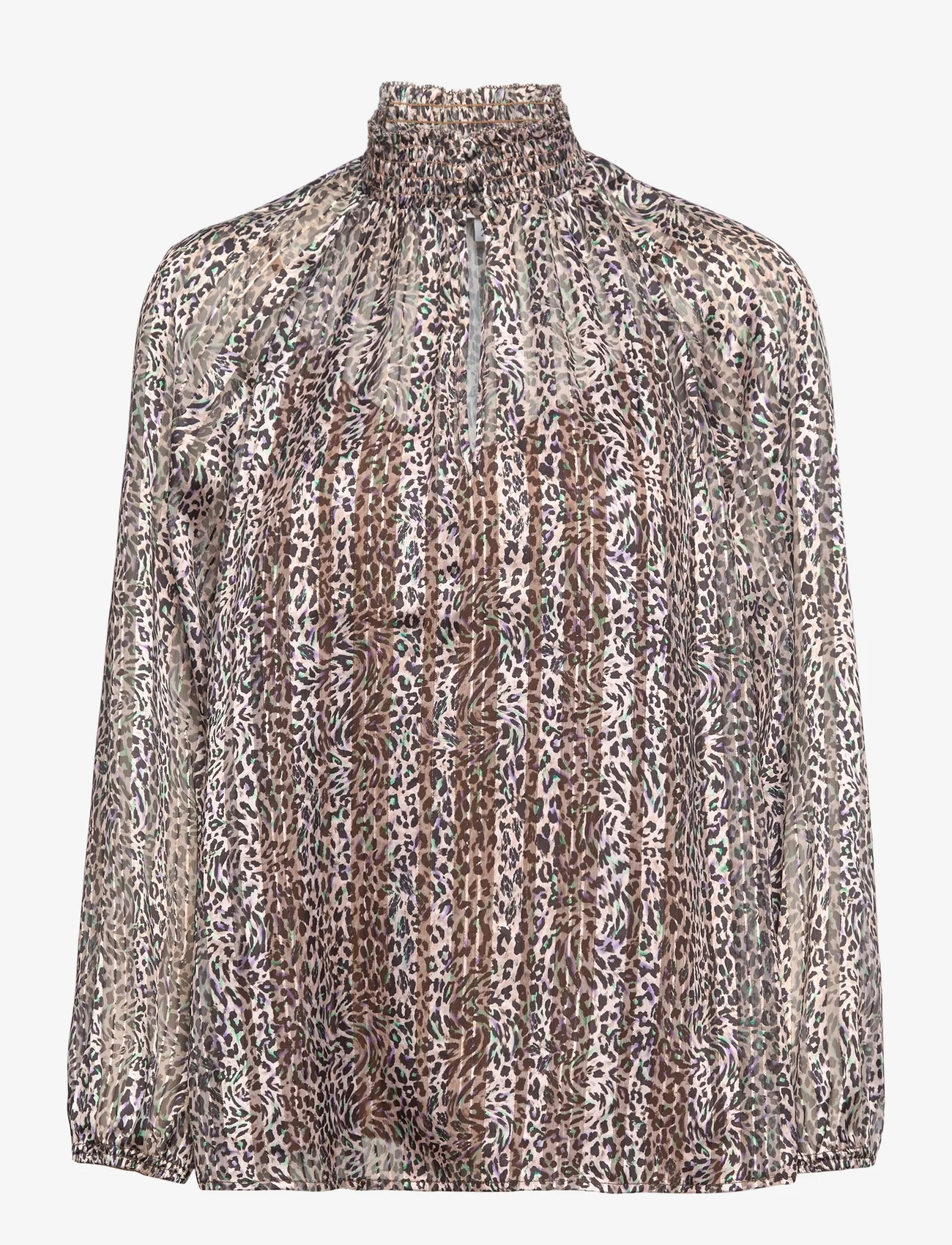 Dante6 - Nurray printed top - long-sleeved blouses - multicolour - 0