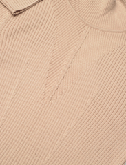 Dante6 - Ophylin button turtle sweater - pullover - warm latte - 6