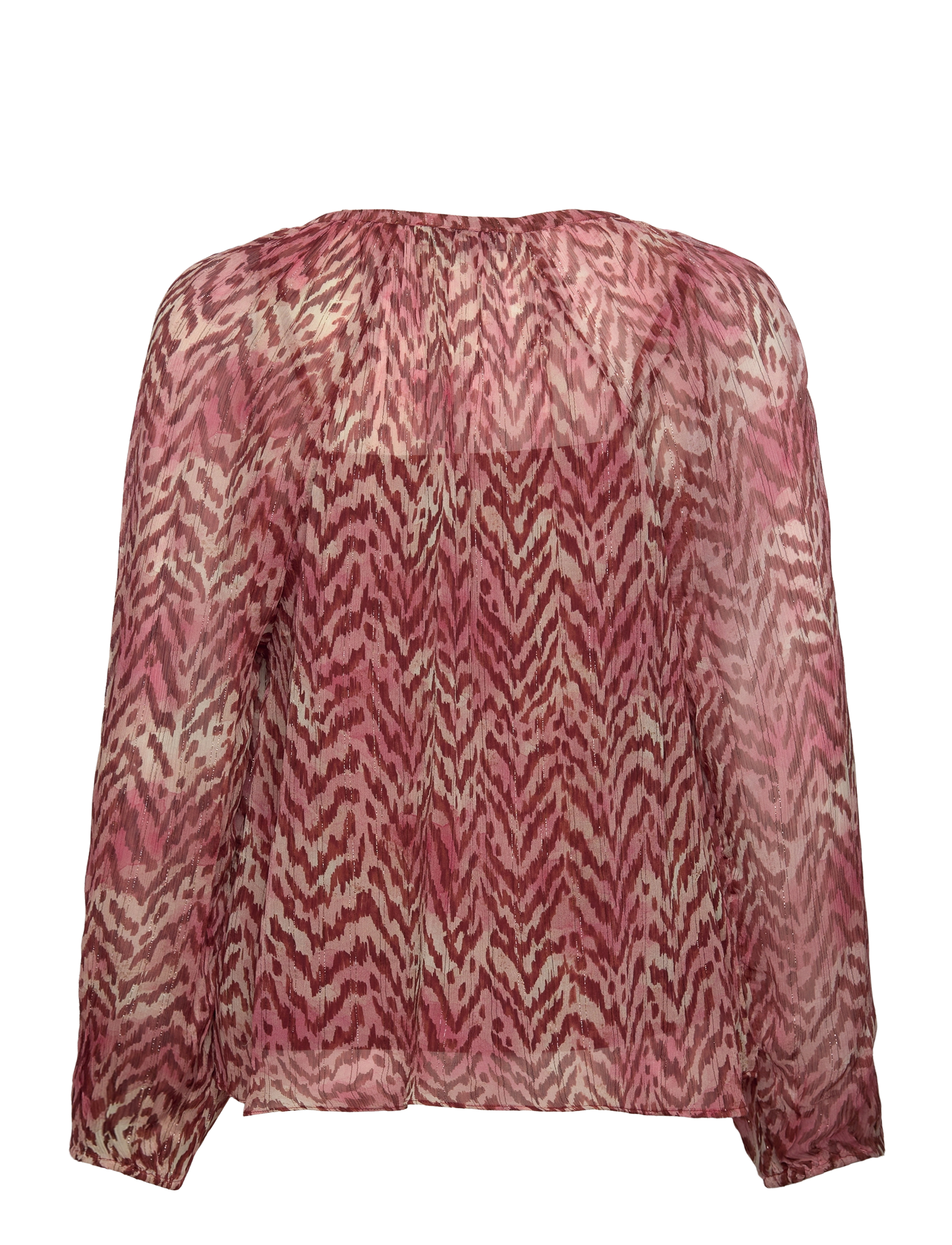 Dante6 - D6Sophie bohemian top - langermede bluser - multicolour - 2