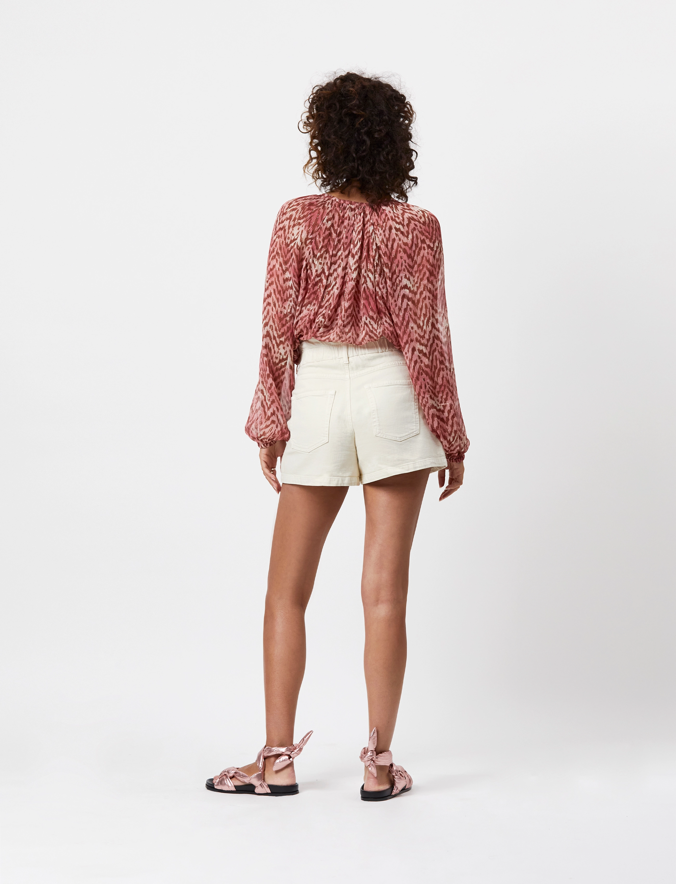Dante6 - D6Sophie bohemian top - langermede bluser - multicolour - 3