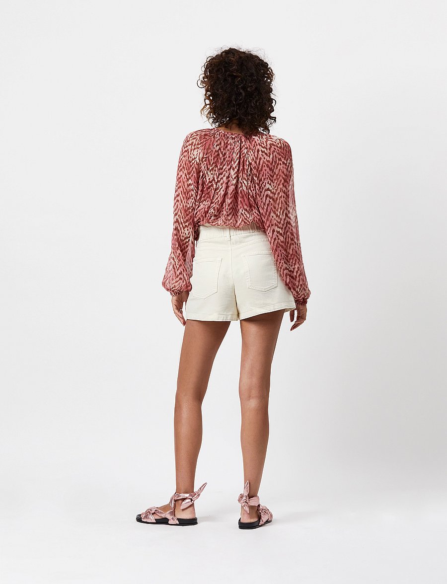 Dante6 - D6Sophie bohemian top - langermede bluser - multicolour - 3