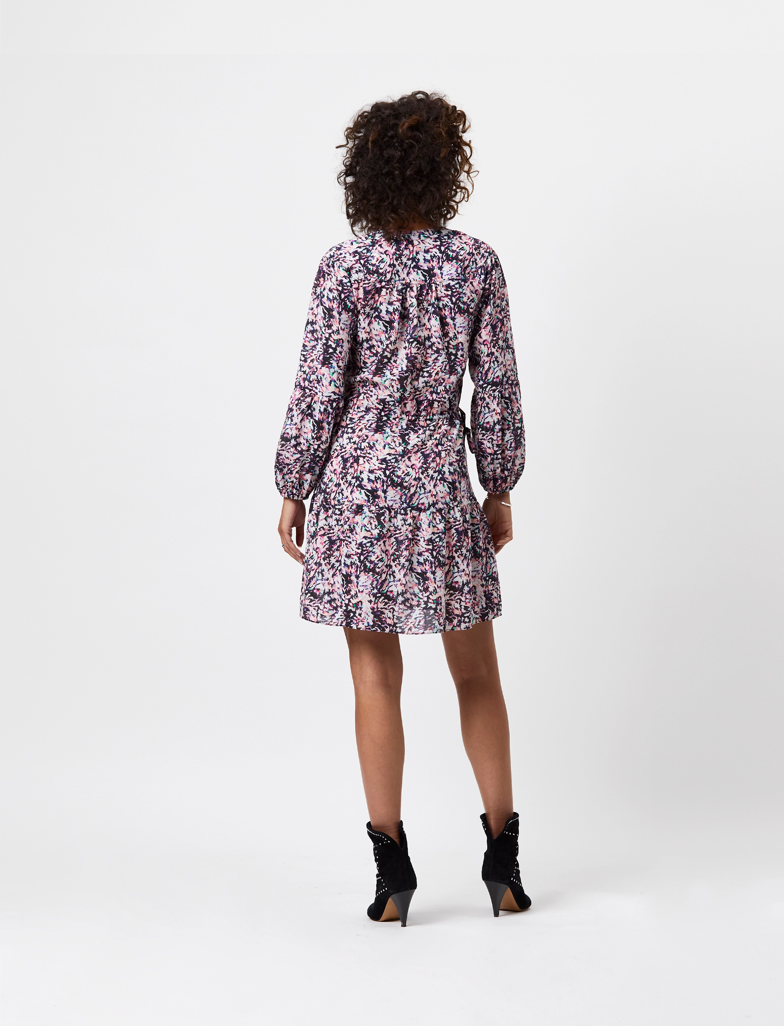 Dante6 - D6Lucy printed mini dress - short dresses - multicolour - 4
