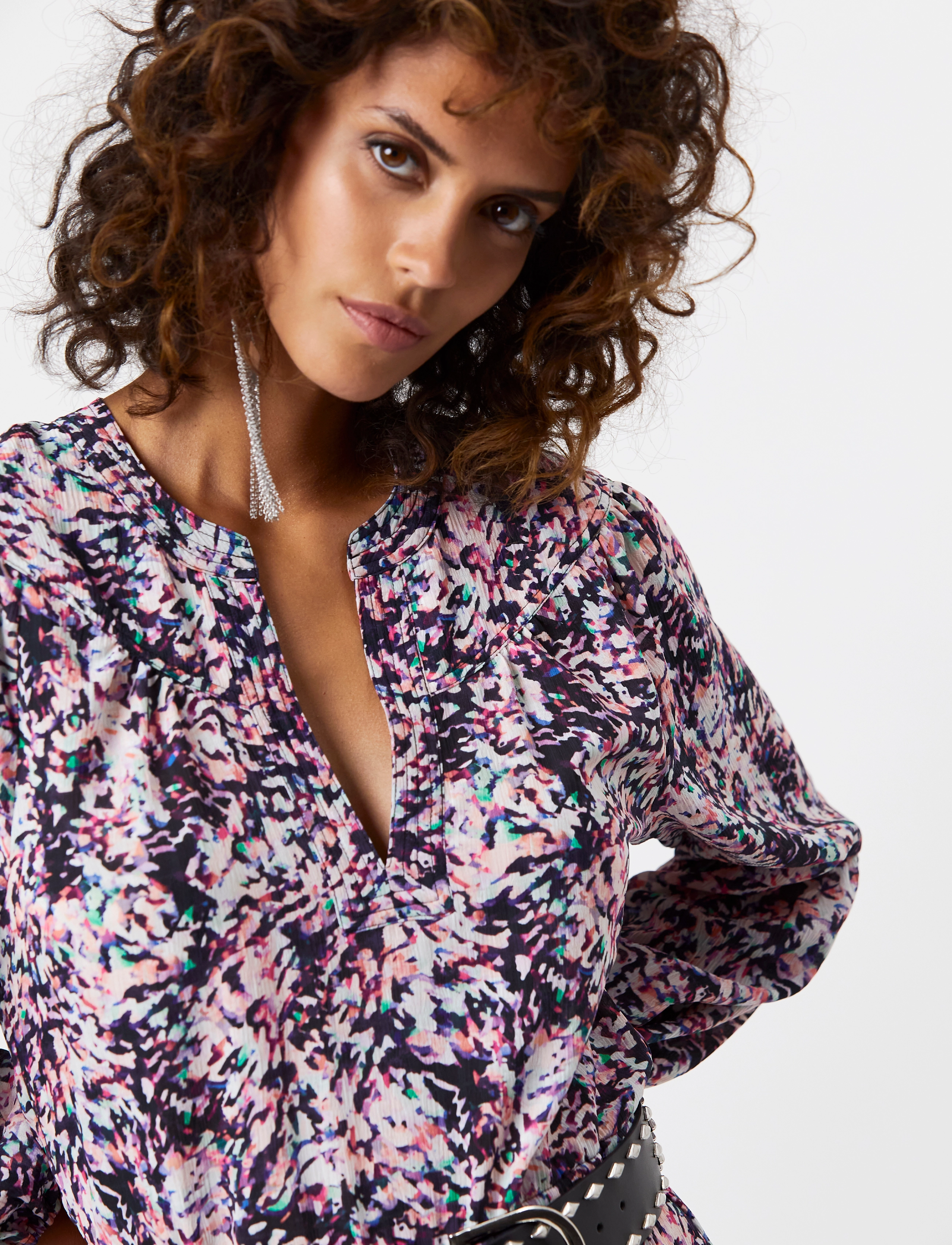 Dante6 - D6Lucy printed mini dress - short dresses - multicolour - 5