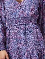 Dante6 - D6Lively ruffle mini dress - midi kjoler - multicolour - 4