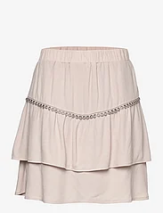 Dante6 - D6Chia eyelet mini skirt - short skirts - ice grey - 0