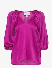 Dante6 - D6Lynn silk top - blouses met lange mouwen - fresh grape - 0