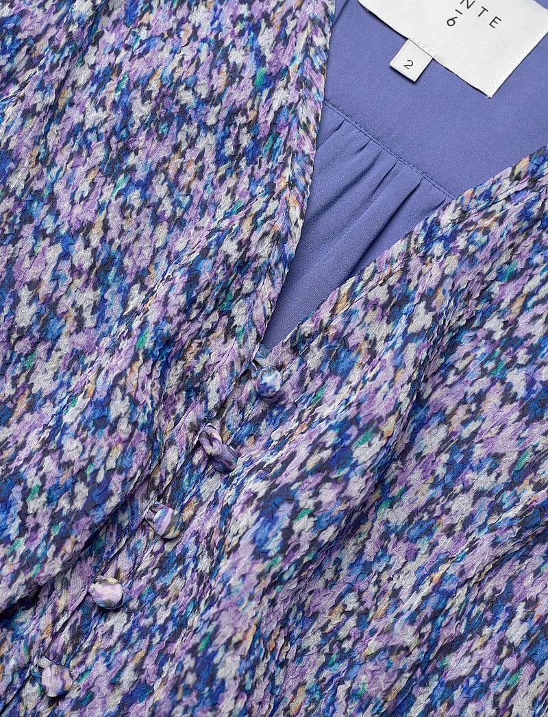 Dante6 - D6Peony maxi print dress - sommerkjoler - multicolour - 5