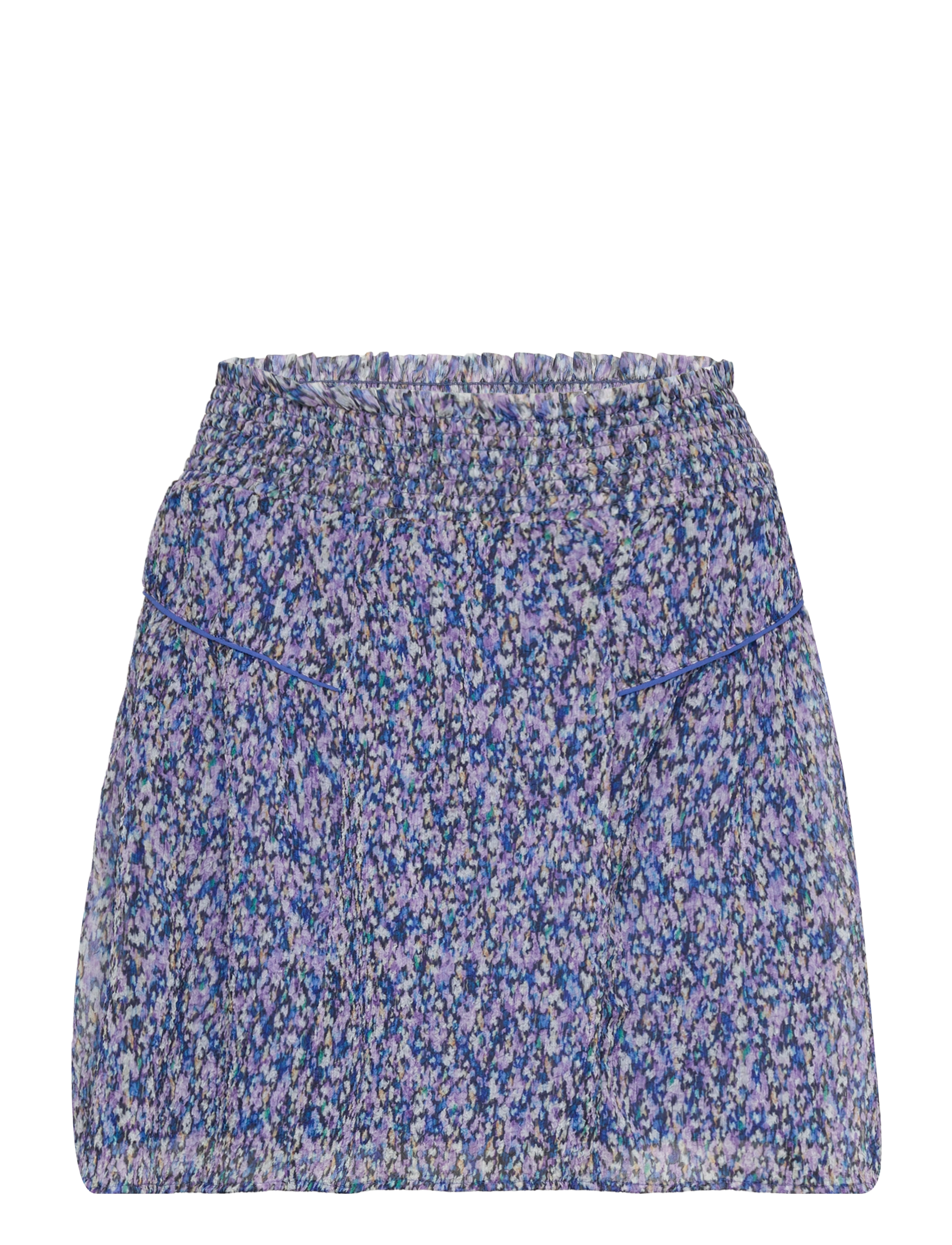 DANTE6 D6Lucky Star Mini Print Rock Blau - XL - Damen