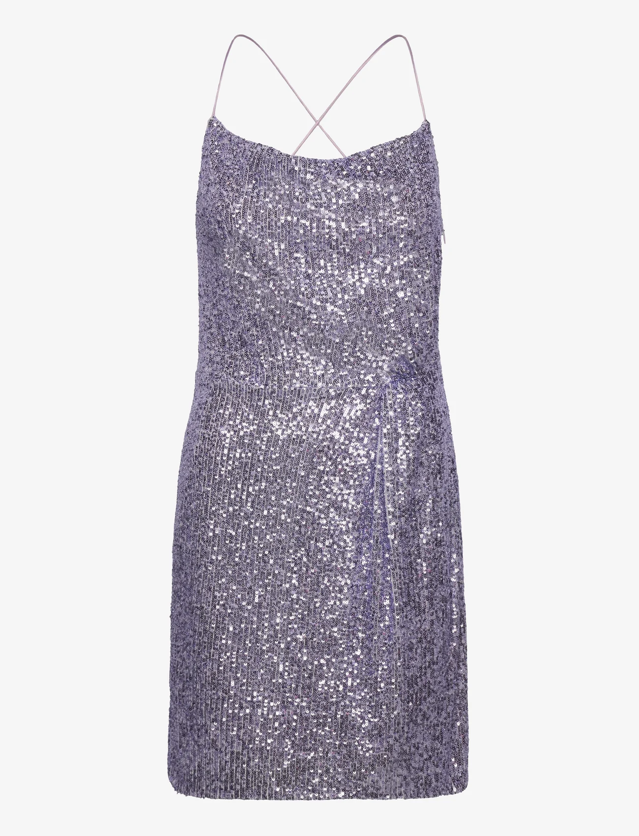 Dante6 - D6Obu sequins dress - party wear at outlet prices - amethyst - 0