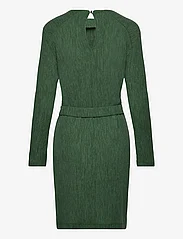 Dante6 - D6Anour plissé mini dress - peoriided outlet-hindadega - deep emerald - 1