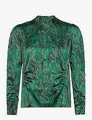 Dante6 - D6Endora printed turtle top - long-sleeved blouses - multicolour - 0