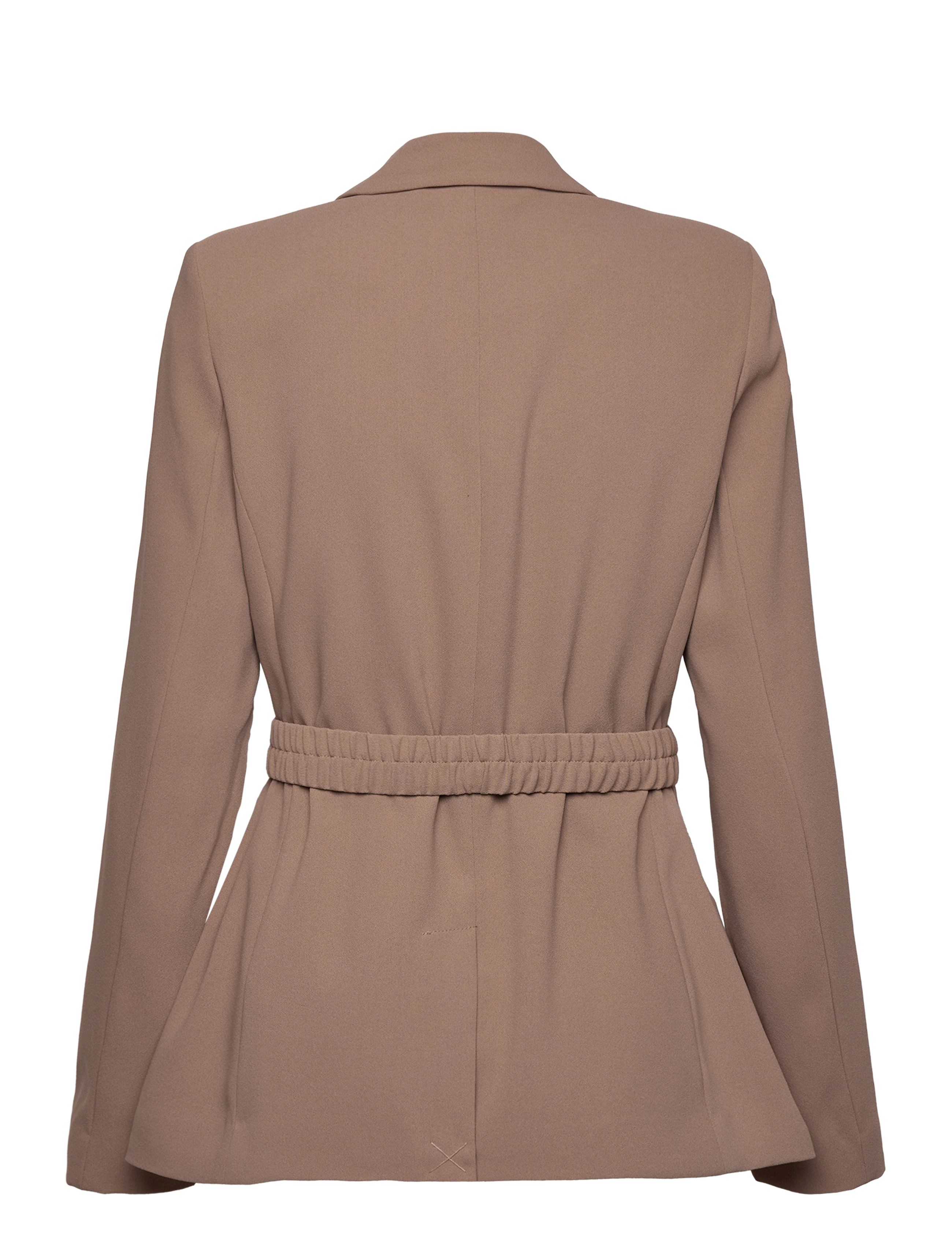 Dante6 - D6Mémoire belted blazer - pure taupe - 1