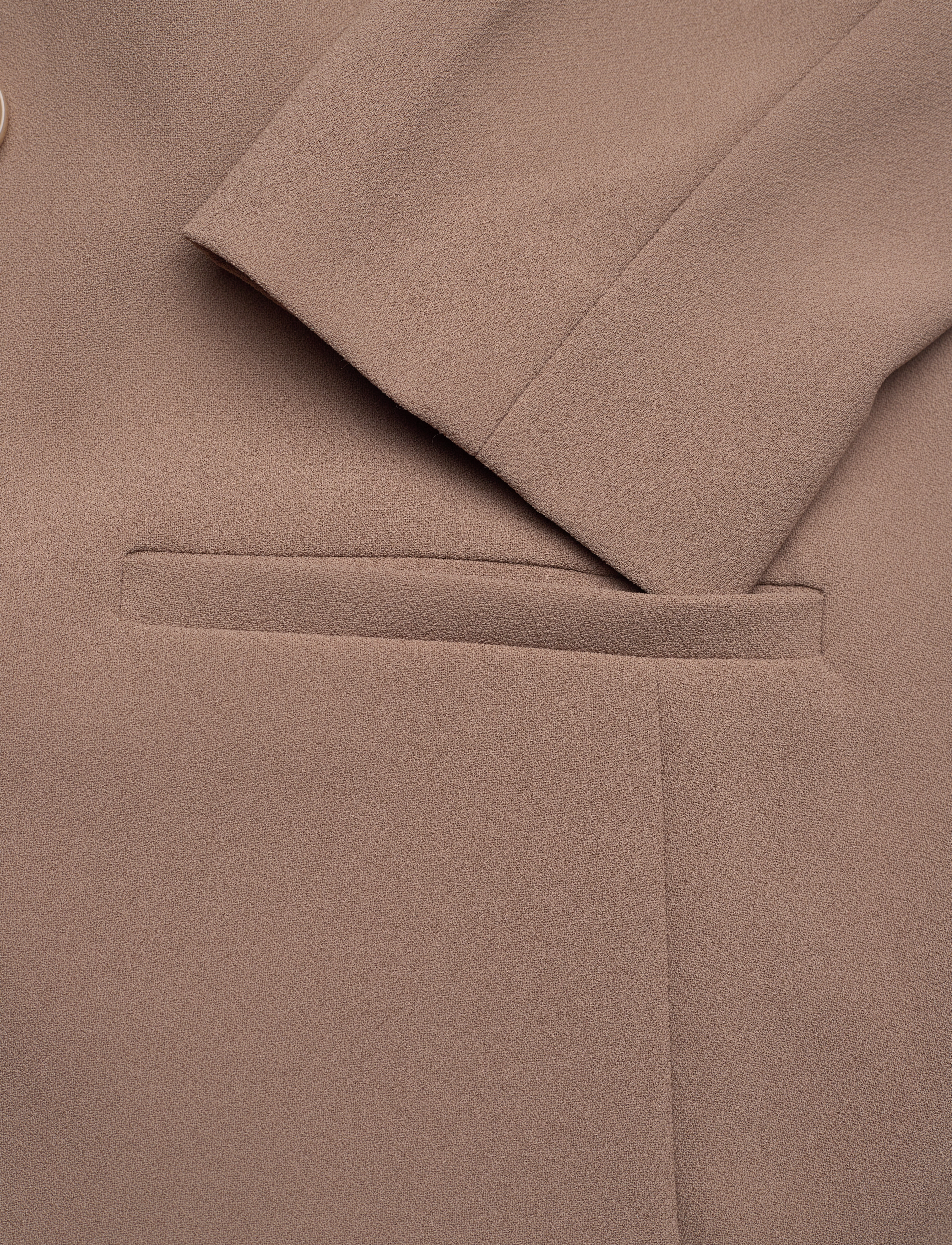 Dante6 - D6Mémoire belted blazer - pure taupe - 4