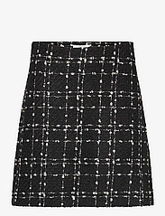 Dante6 - D6Jomba bouclé skirt - kurze röcke - black/white - 0