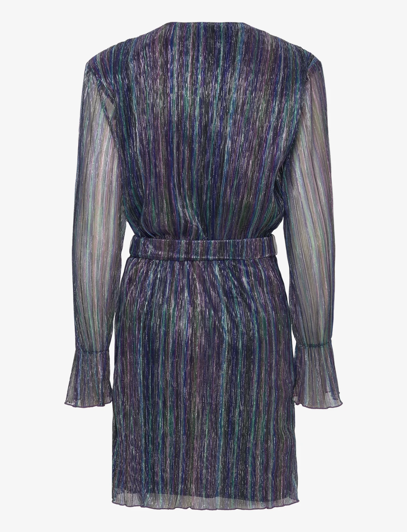 Dante6 - D6Elora plissé mini dress - vakarėlių drabužiai išparduotuvių kainomis - multicolour - 1