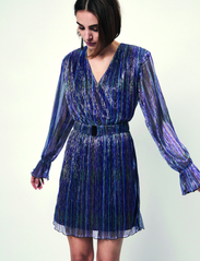 Dante6 - D6Elora plissé mini dress - vakarėlių drabužiai išparduotuvių kainomis - multicolour - 4