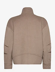 Dante6 - D6Wilder coat short - winter jackets - light taupe - 1