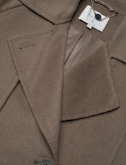 Dante6 - D6Ranger trenchcoat - winter coats - green clay - 4