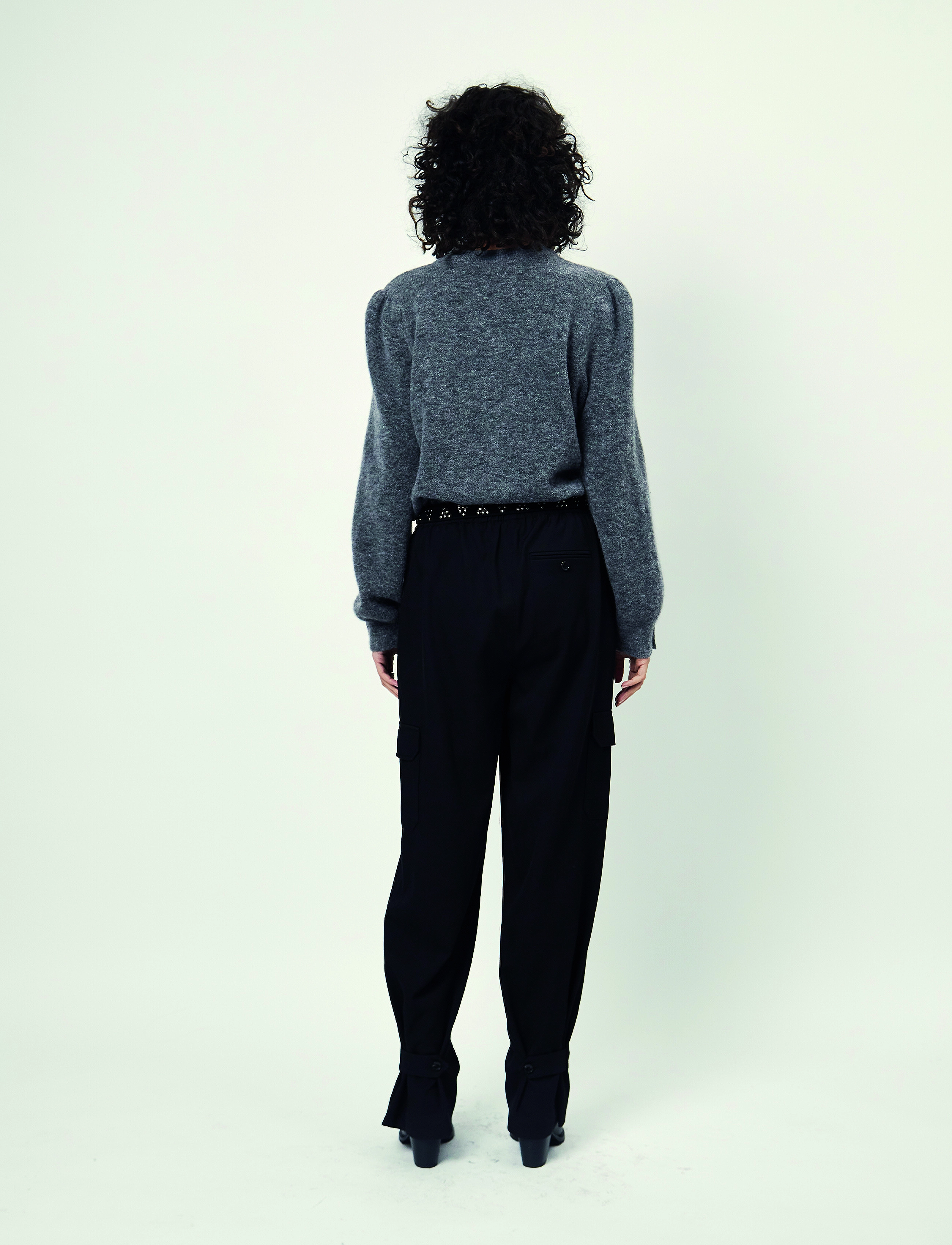 Dante6 - D6Attica cardigan - heather grey - 3