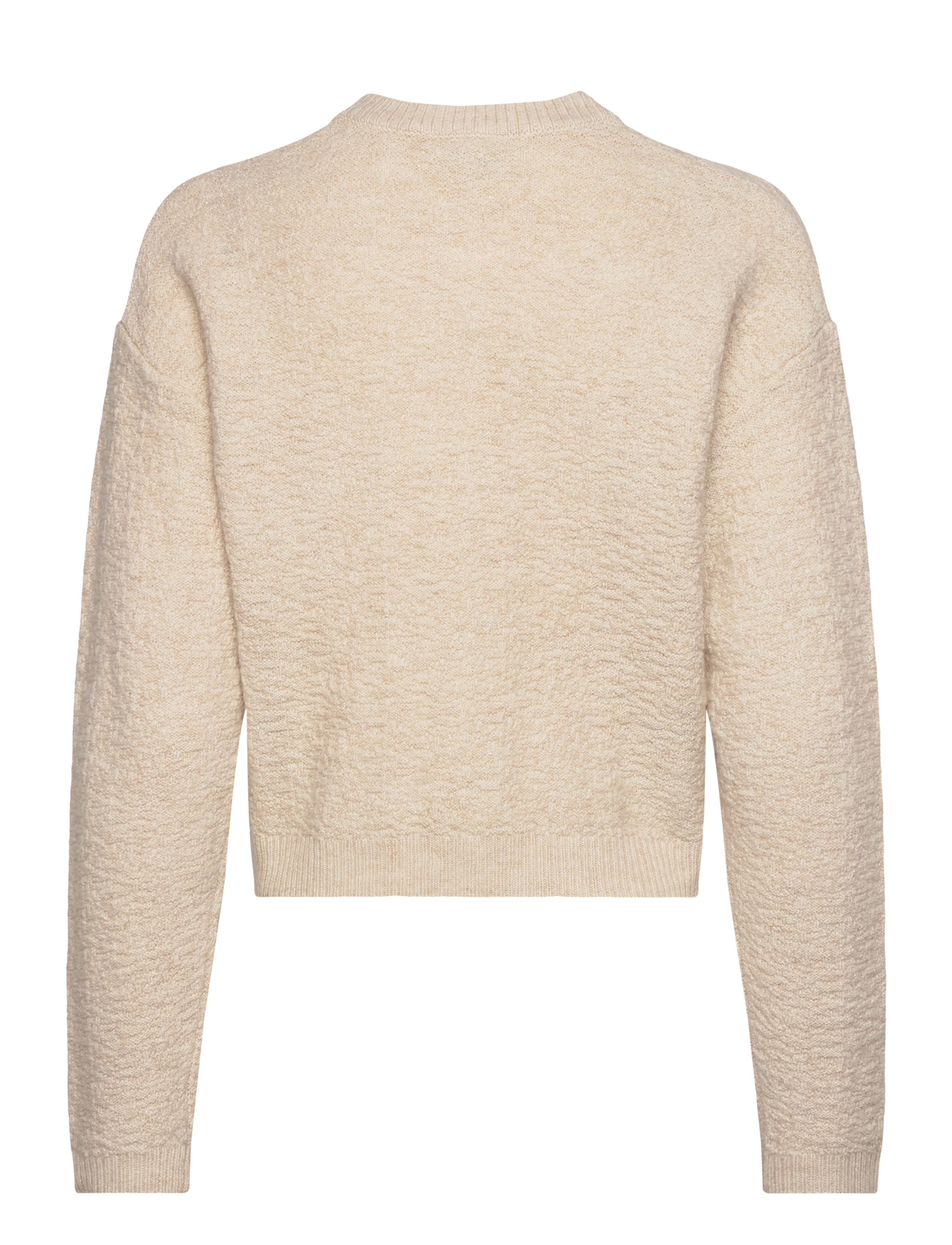 Dante6 - D6Nio fancy bouclé cardigan - sandshell - 1