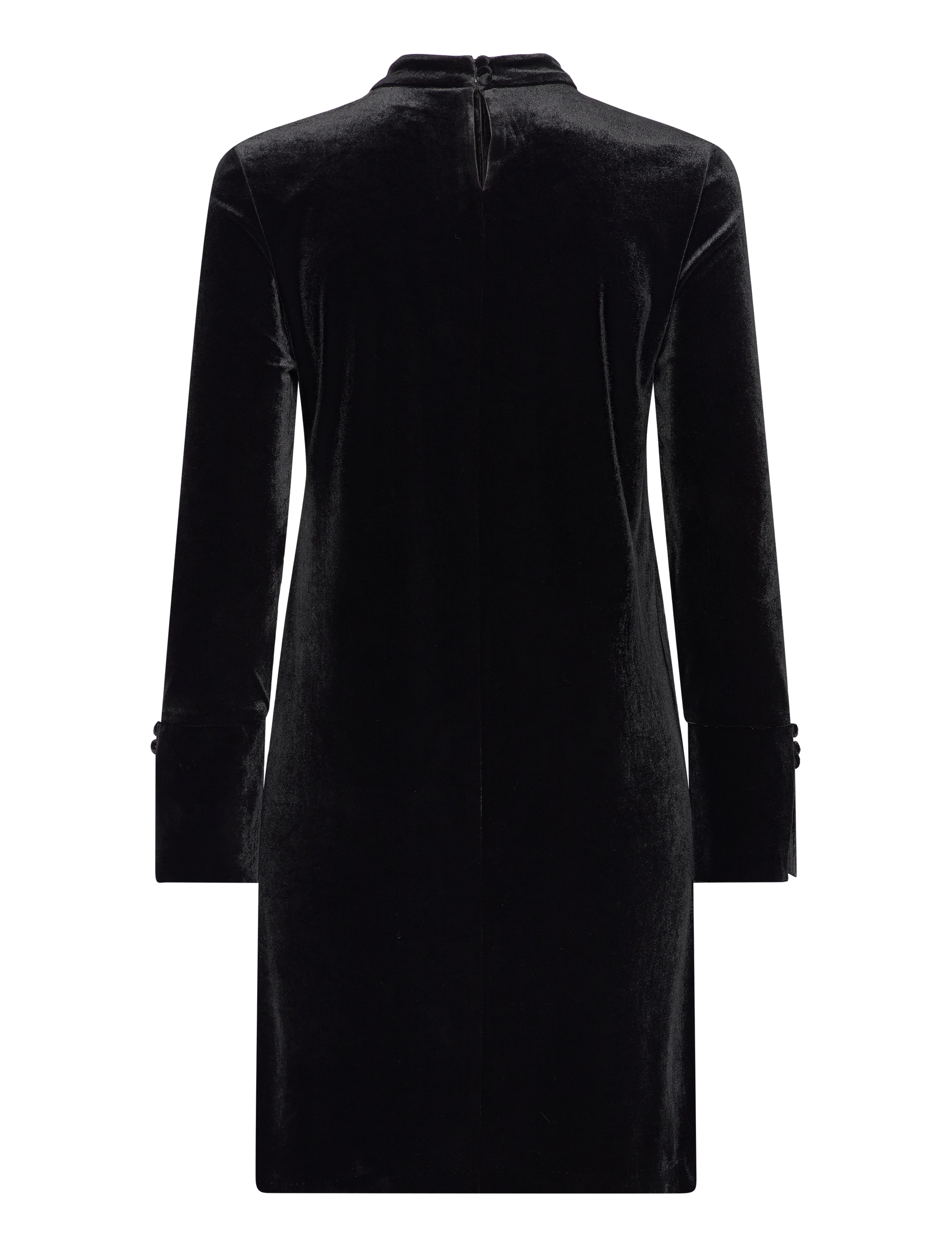 Dante6 - D6Sloane velvet dress - cocktailkjoler - raven - 2