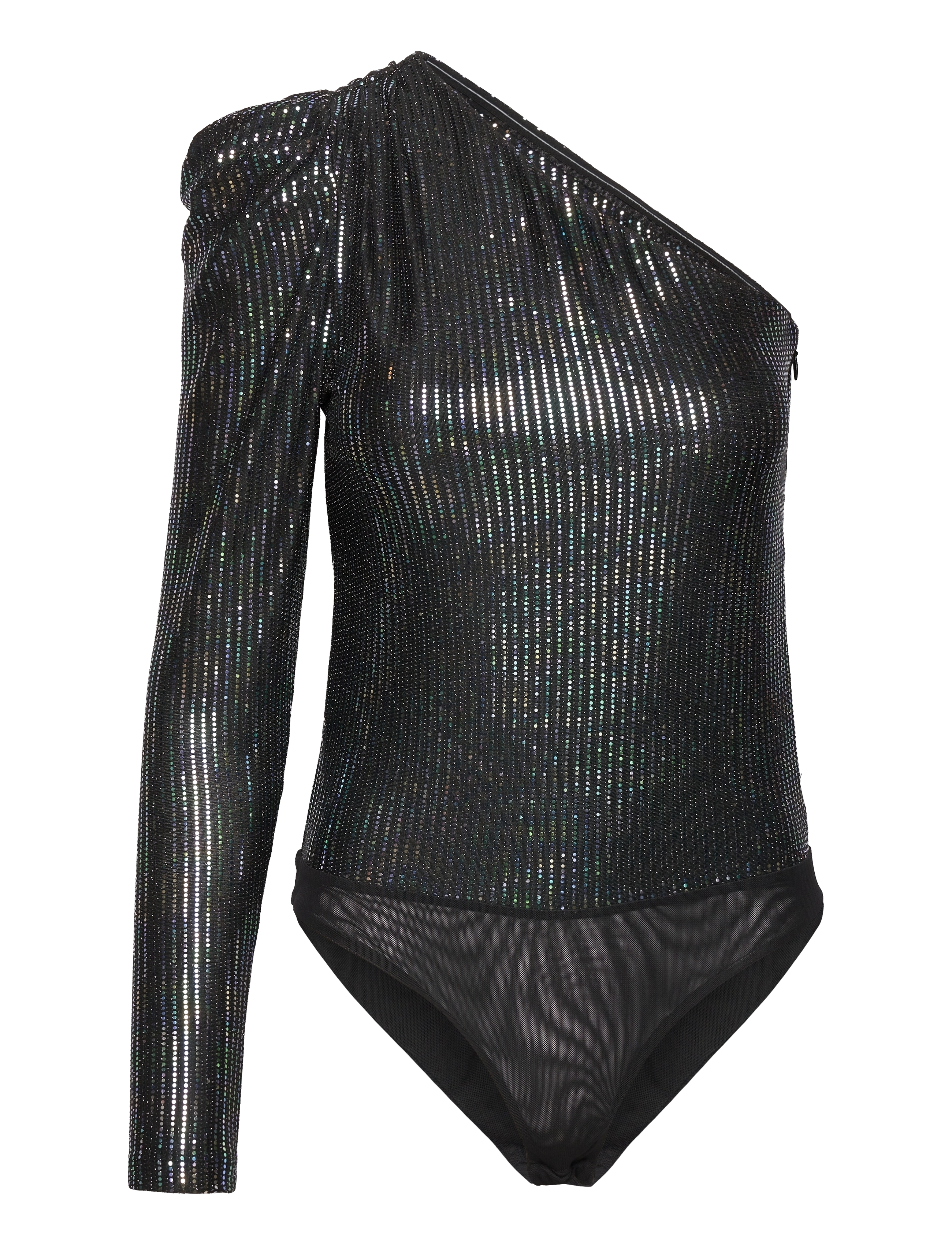 Dante6 D6Ashley sparkling party body - Kläder - RAVEN / black