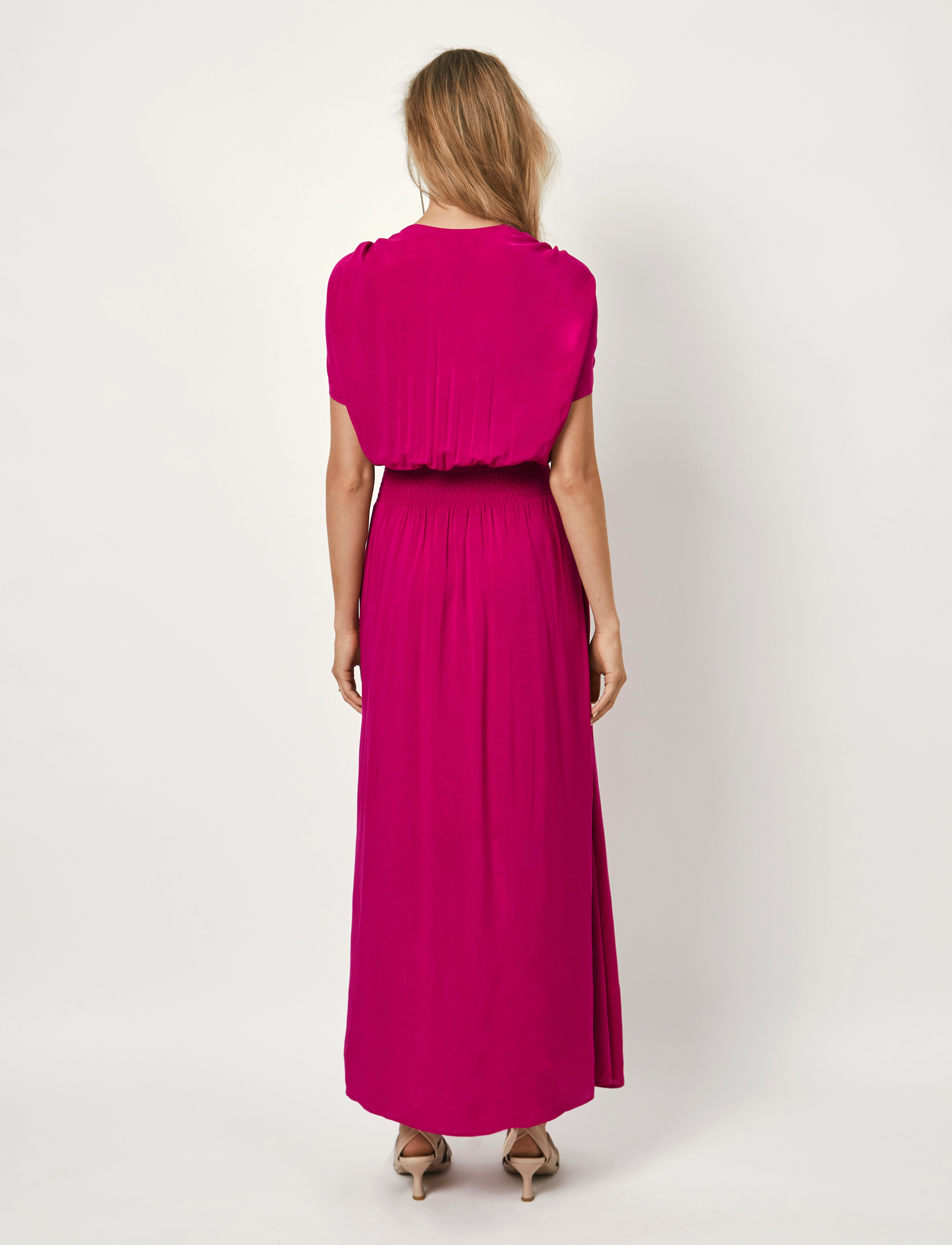 Dante6 - D6Imperia bohemian maxi dress - hibiscus pink - 4