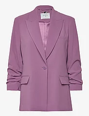 Dante6 - D6Daya cropped sleeve blazer - enkeltradede blazere - faded purple - 1