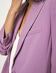 Dante6 - D6Daya cropped sleeve blazer - enkeltradede blazere - faded purple - 3