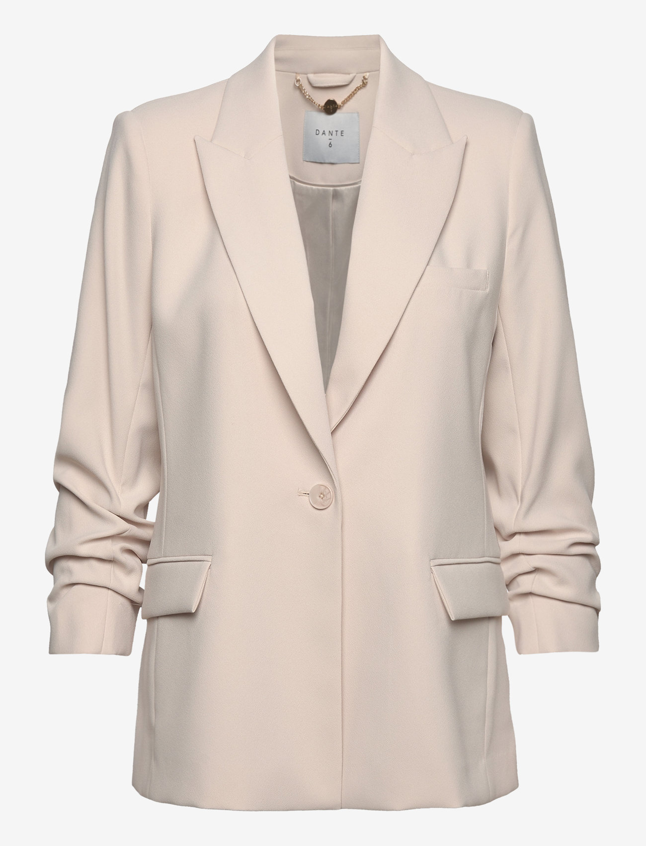 Dante6 - D6Daya cropped sleeve blazer - whisper chalk - 1